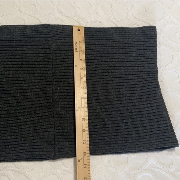 Dark Gray Infinity Scarf - Picture 5 of 6